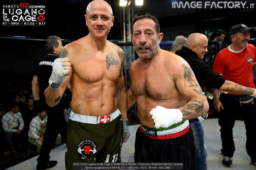 2023-12-02 Lugano in the Cage 6 04598 Boxe Master - Francesco Rotondi-Fabrizio Corrente